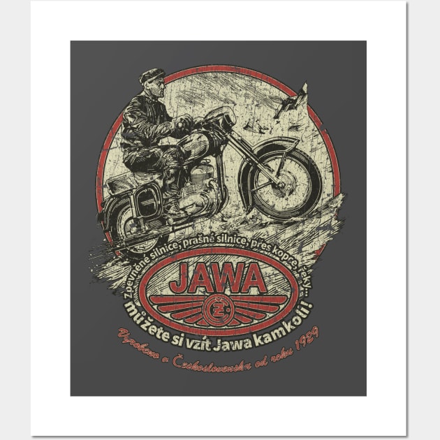Jawa Motorcycles 1929 Wall Art by JCD666